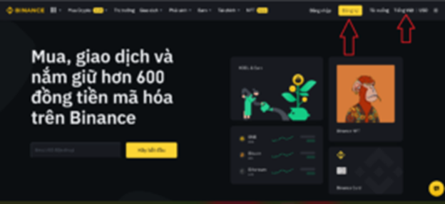 Hướng dẫn đăng ký tài khoản Binance, KYC